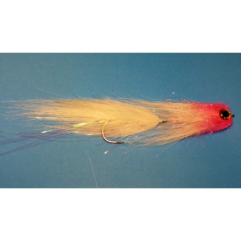 Large red/white streamer (20 cm)