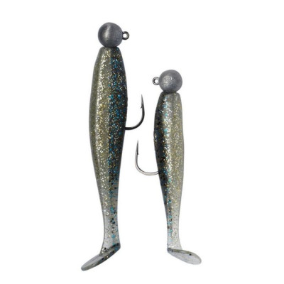 Silikonska riba set 8/10 cm