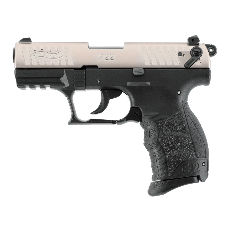 Plašilna pištola WALTHER P22Q Nickel 9mm
